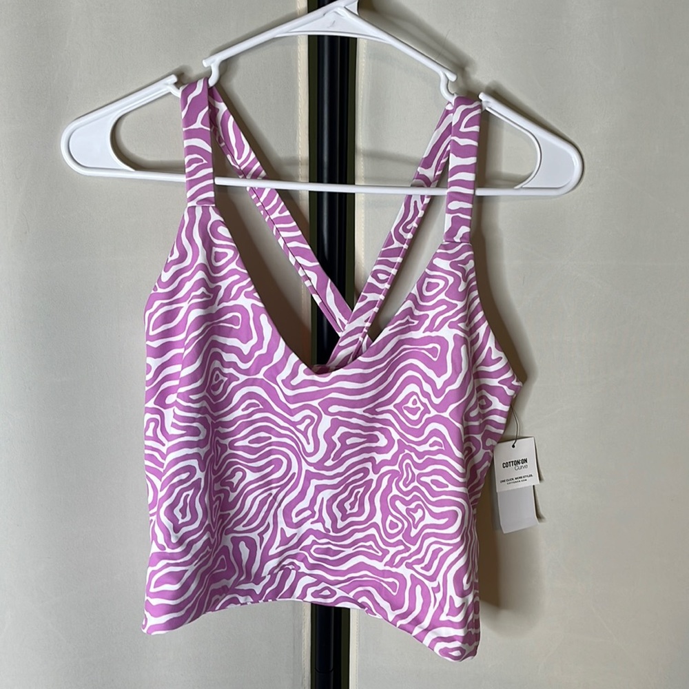 Cotton On Body Yoga Top Size 16